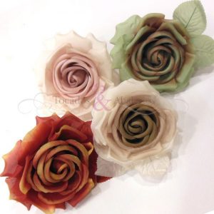 Rosa de seda 12cm