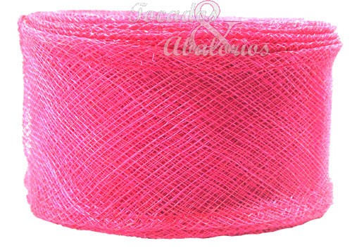Cinta Sinamay Doble Capa, Doble pliegue, 7 CM Cinta Sinamay Doble Capa, Doble pliegue, 7 CM