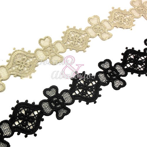 Tira encaje Guipur 6 CM ancho Tira encaje Guipur 6 CM ancho