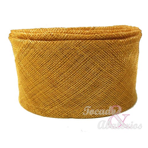 Cinta Sinamay Doble Capa, Doble pliegue, 7 CM Cinta Sinamay Doble Capa, Doble pliegue, 7 CM