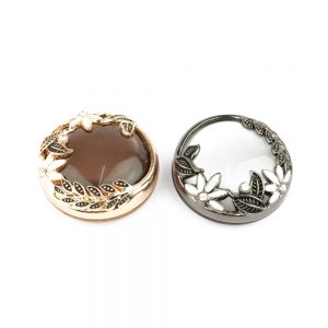 BOUTON PERLÉ 4 cm2