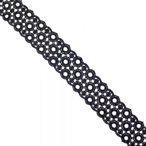 Guipure 3,5cm noir