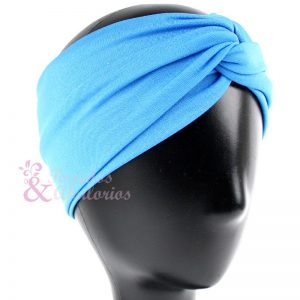Turbante de licra abierto