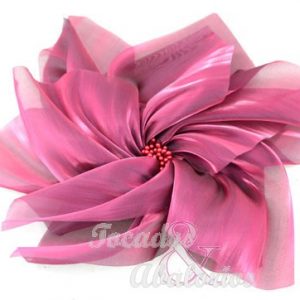 Flor organza XXL