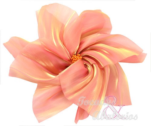 Flor organza XXL Flor organza XXL