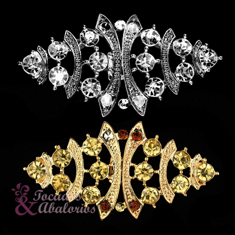 Broche metal-piedra Broche metal-piedra