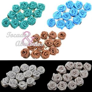 broche con florecillas
