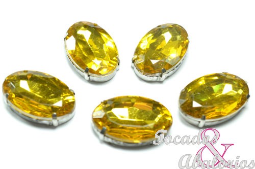 Aplicacion oval acrilica Aplicacion oval acrilica