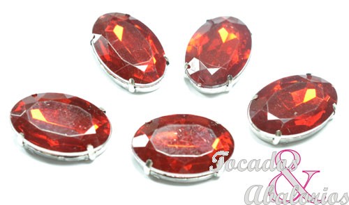 Aplicacion oval acrilica Aplicacion oval acrilica