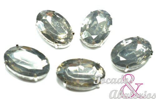 Aplicacion oval acrilica Aplicacion oval acrilica