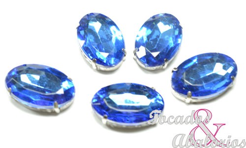 Aplicacion oval acrilica Aplicacion oval acrilica
