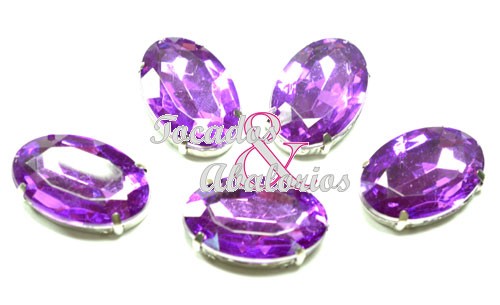 Aplicacion oval acrilica Aplicacion oval acrilica