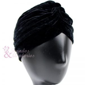 Turbante cerrado terciopelo