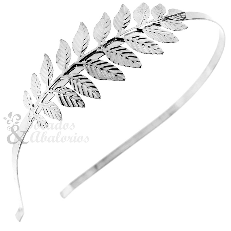 Diadema con rama de latón Diadema con rama de latón