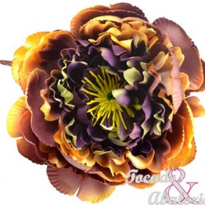 Peonia de tela 14 CM