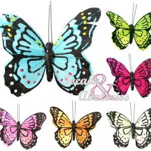 Mariposa Plumas 9 cm