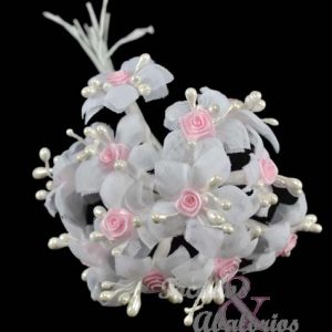 Ramillete pistilos/mini rosa