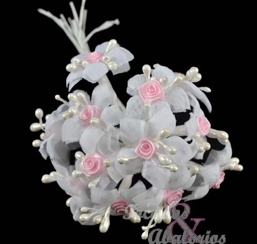 Ramillete pistilos/mini rosa Ramillete pistilos/mini rosa