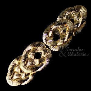 Hebilla metálica 8x2 cm