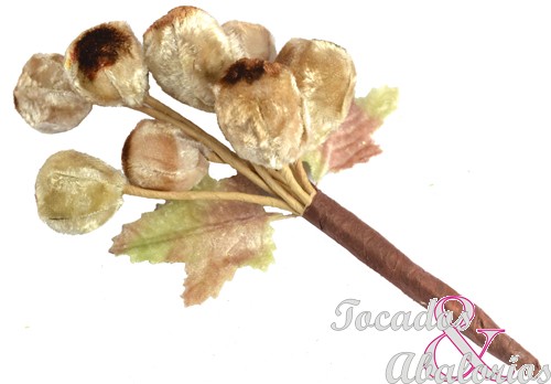 Ramillete 8 uvas terciopelo Ramillete 8 uvas terciopelo