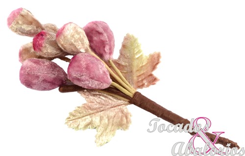 Ramillete 8 uvas terciopelo Ramillete 8 uvas terciopelo