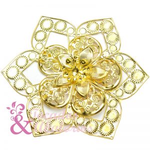 Flor Laton Estrella 10 CM