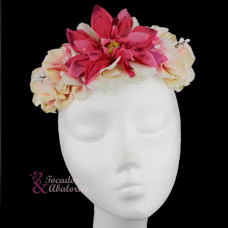 CORONA DE FLORES GINGER CORONA DE FLORES GINGER