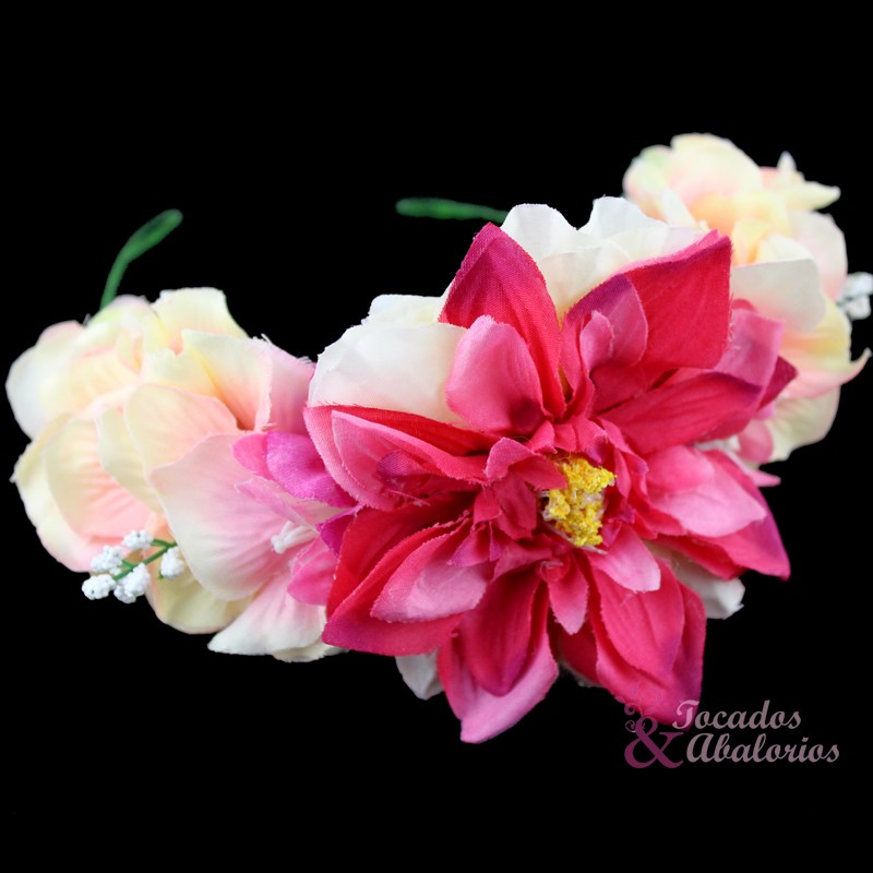 CORONA DE FLORES GINGER CORONA DE FLORES GINGER