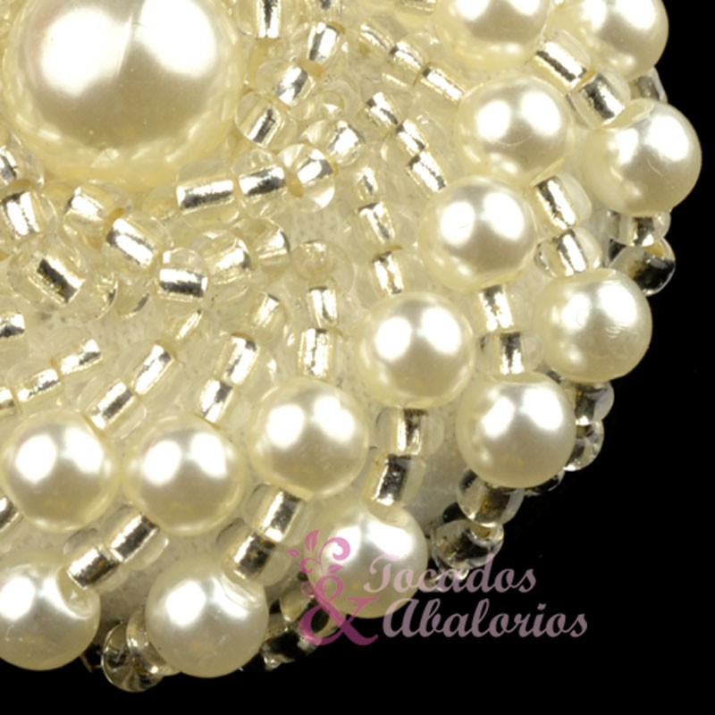 BOTON PERLAS Y ROCALLA BOTON PERLAS Y ROCALLA