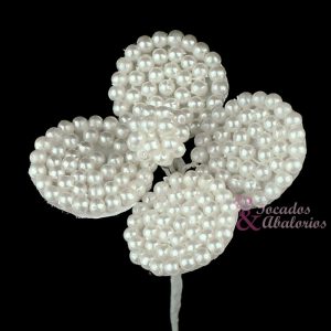 Flor trebol perla