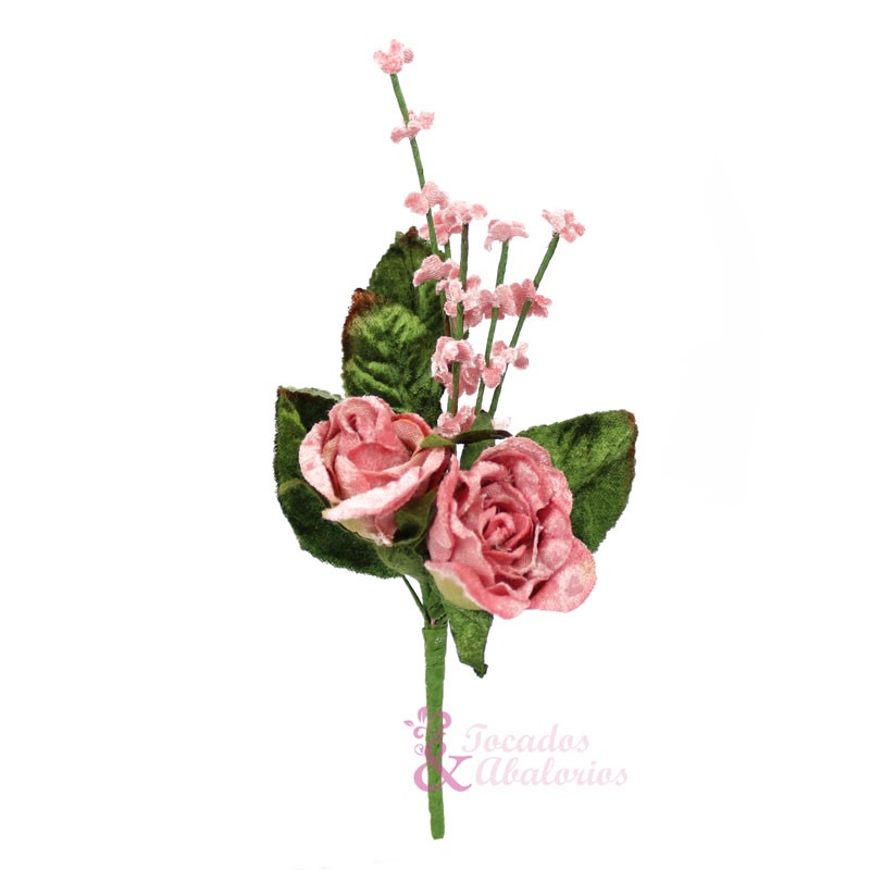 RAMILLETE ROSAS Y FLORECILLAS RAMILLETE ROSAS Y FLORECILLAS