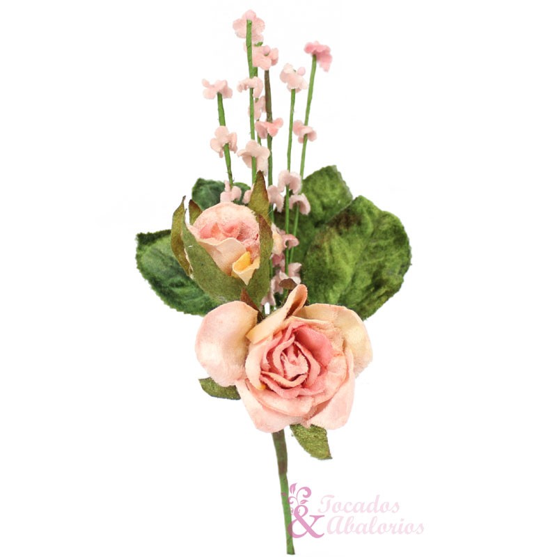 RAMILLETE ROSAS Y FLORECILLAS RAMILLETE ROSAS Y FLORECILLAS