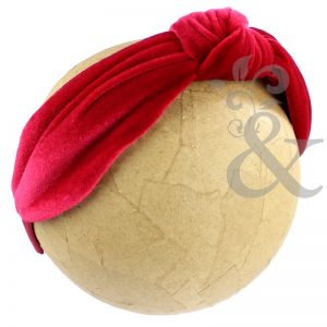 Turbante diadema terciopelo
