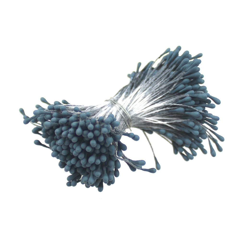 pistil double mat bleu fonce pistil double mat bleu fonce