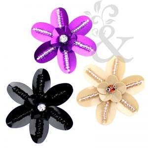 Flor paillete 4 cm