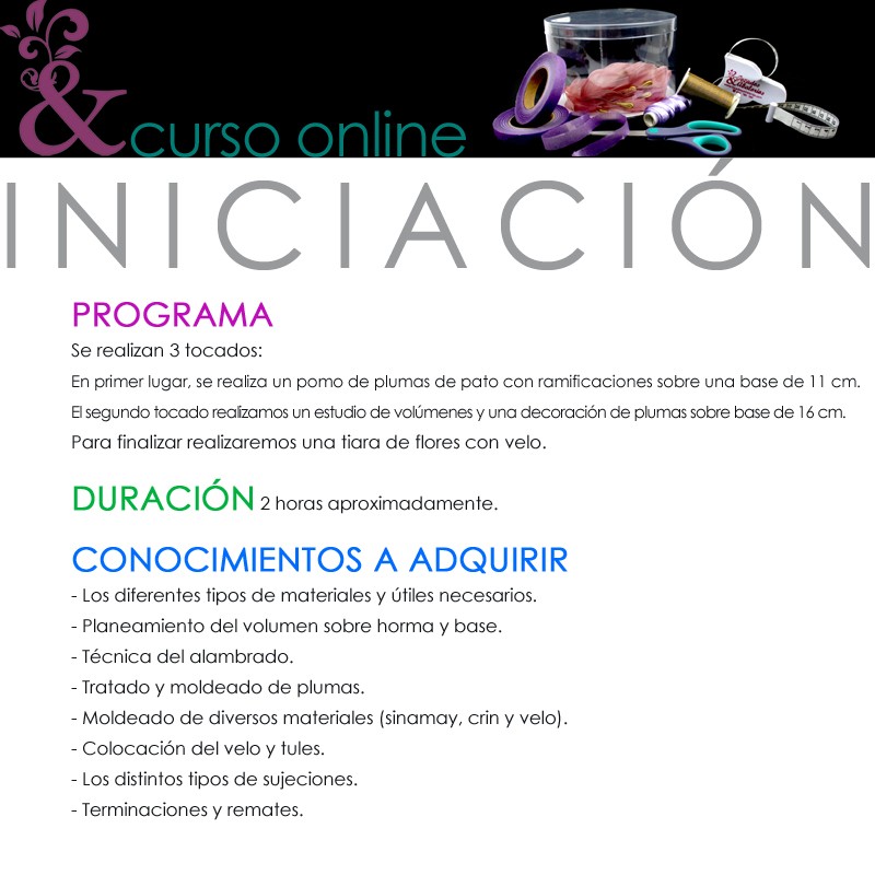 Curso online iniciación Curso online iniciación