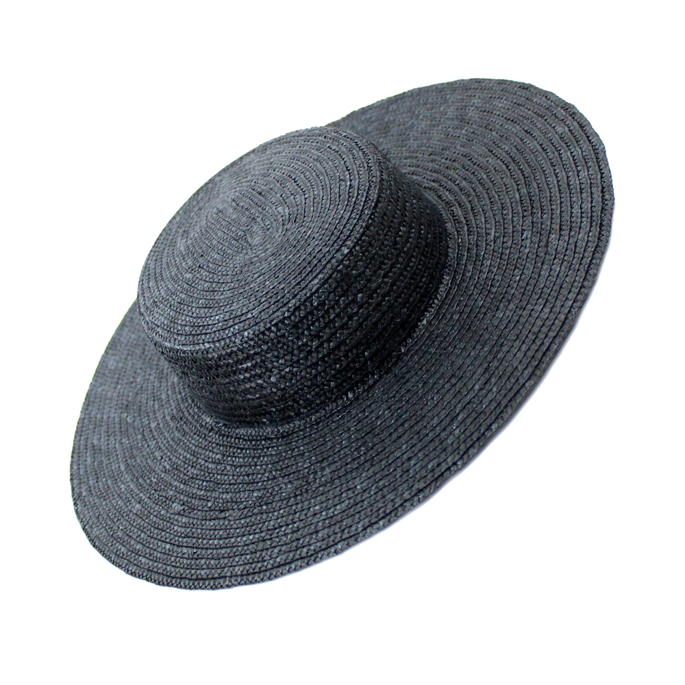 CANOTIER-CALOTTE-BASSE-BORD-LARGE-PAILLE-1ÈRE-QUALITÉ-noir2