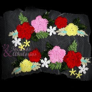 Bordado Floral Tul (Pareja)