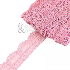 Encaje Nylon elástico
