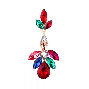 boucles doreillesvirginia multicolore
