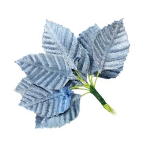 12 FEUILLES TALLIN gris fonce
