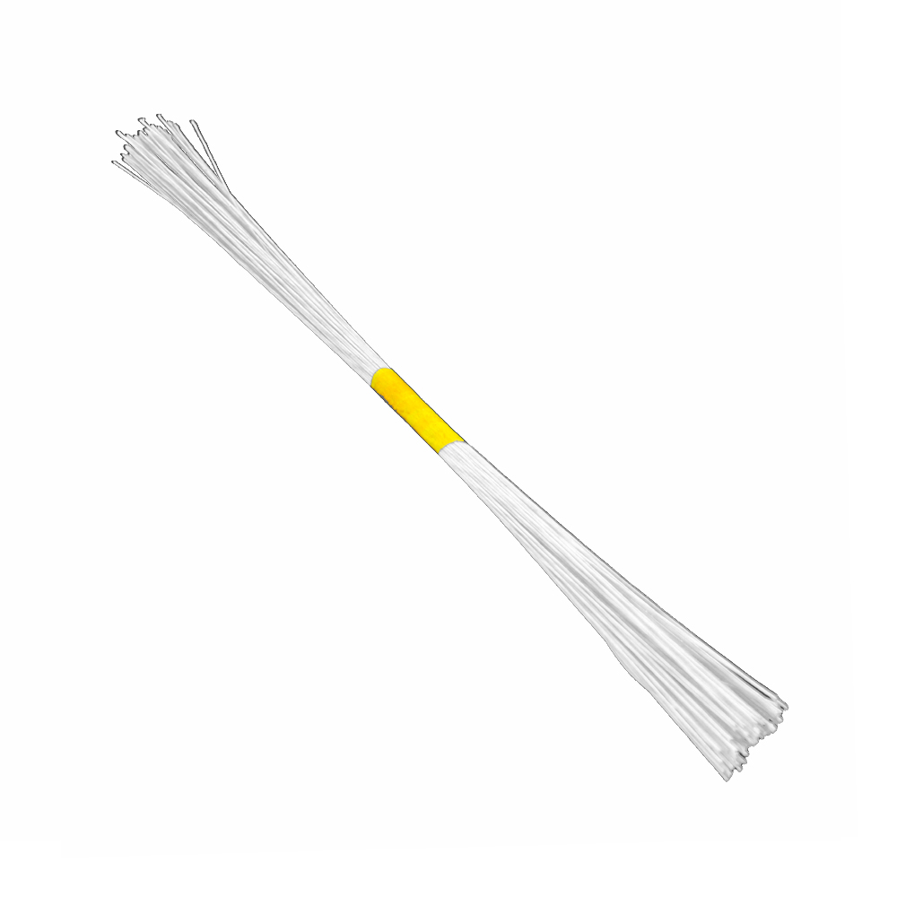 50g fil de fer fin recouvert blanc 50g fil de fer fin recouvert blanc