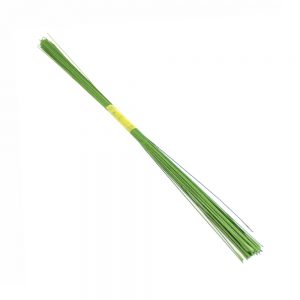 50g fil de fer fin recouvert vert jungle