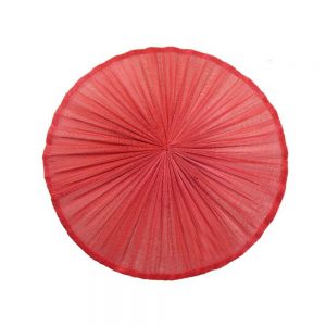 BASE SINAMAY SOIE PLISSÉE 32CM rouge