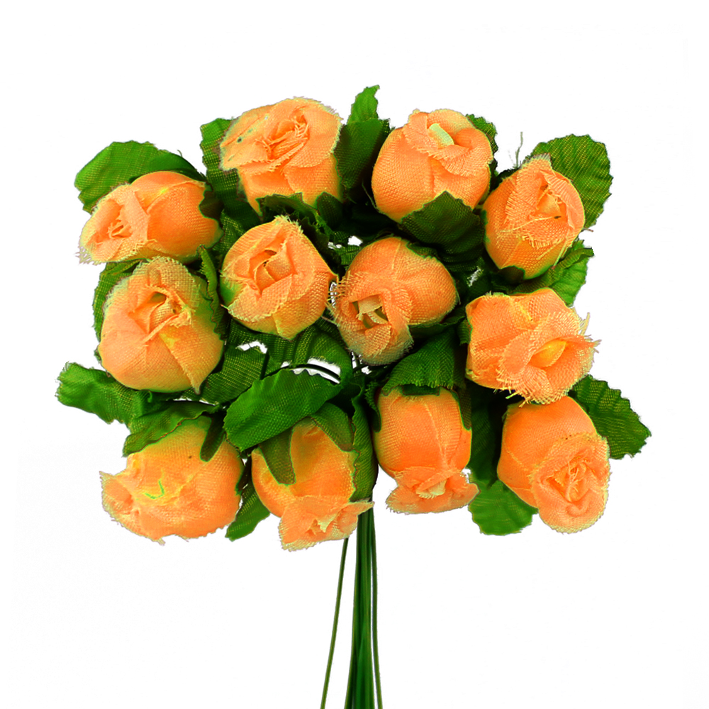 BOUQUET BOUTONS ROSE orange BOUQUET BOUTONS ROSE orange