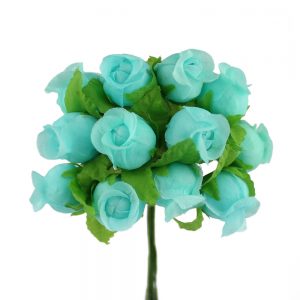 BOUQUET BOUTONS ROSE verteau