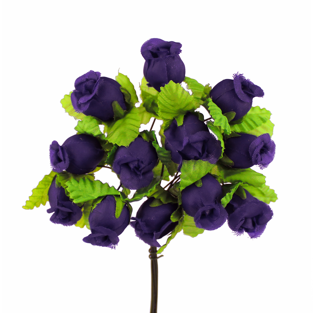 BOUQUET BOUTONS ROSE violet BOUQUET BOUTONS ROSE violet