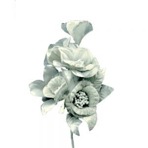 BOUQUET FANTASIA 15X12CM gris