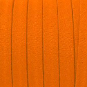 Cordon spaghetti coton 10mm orange