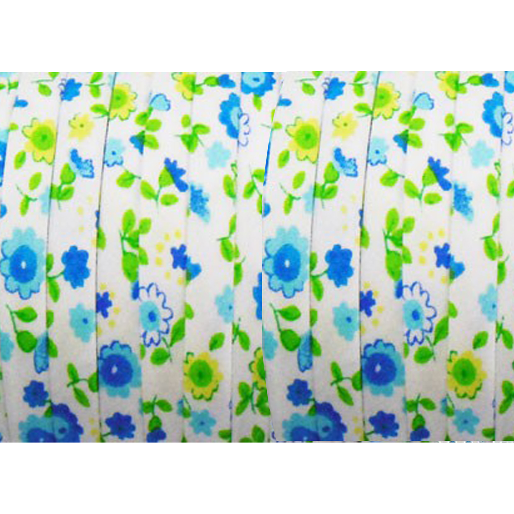 Cordon spaghetti coton pois 07mm bleuciel Cordon spaghetti coton pois 07mm bleuciel